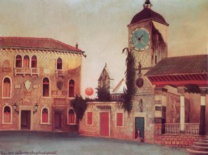 الشمس بالنظر إلى Trau بواسطة Tivadar Kosztka Csontvary